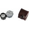 Black 10mmx 20.5mm Hexagon Triplet Loupe