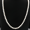 Freash Water 6.5mm Wide Pearl Stand With 14kt Yellow Gold Clasp