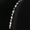 Tahitian Pearl Necklace With 14kt White Gold Clasp 18in
