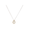 Natural 1ctw Diamond (SI1-2/G-H) Necklace In Platinum