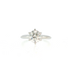 Natural 1.6ctw Diamond Ring In 14kt White Gold