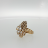 Natural 4.5ctw Diamond (VS2-SI1/F-G) Ring In 18kt Yellow Gold