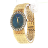 Piaget Opal Dial With Diamond Bezel Watch In 18kt Yellow Gold