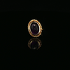 Vintage 7Ct Natural Amethyst In 18kt Yellow Gold Ring