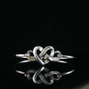 Estate Sterling Silver James Avery Heart Cuff Bracelet