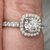.90ctw LAB Diamond & .50ctw LAB Diamond Accents Ring 14kt White Gold