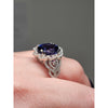 Le Vian "Blueberry" 4.5 Ct  Oval Tanzanite & .75 Diamond (VS2/SI1) Ring In Platinum