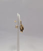 14kt Yellow Gold Tri-circle Stud Earrings