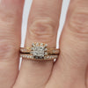 .75ctw Diamond 14kt Rose Gold Wedding Set