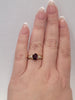 Natural 1.55ctw Ruby Ring With .20ctw Diamond Accents In 18kt Yellow