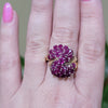 Natural 3.77ctw Ruby Ring In 14kt Yellow Gold