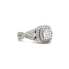 Neil Lane 1.38ctw Diamond Ring .5ctw Center Stone In 14kt White Gold