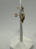14kt Yellow Gold Tri-circle Stud Earrings