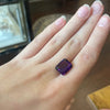 12x10mm Emerald Cut Amethyst Lots of 5