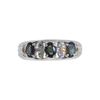 Natural .54ct Alexandrite and .10ctw Diamond Ring set in Platinum