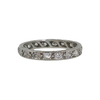Vintage  1ctw Diamond & Platinum Eternity Band