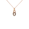 Le Vian .37CTW Chocolate and White Diamond Pendant Set in 14K Rose Gold