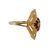 Estate Ruby and Diamond Ring set in 14K Gold