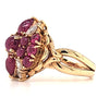 Natural 3.53ctw Ruby Ring With .45ctw Diamond Accents In 18kt Yellow Gold