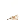 Natural .50ctw Diamond (SI1-2/G-H) Stud Screwback Earrings In 14kt Yellow Gold