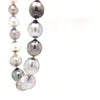 Tahitian Pearl Necklace With 14kt White Gold Clasp 18in