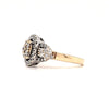 Natural .75ctw Diamond (SI1-2/G-H) Two-tone Ring In 14kt Gold