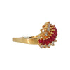 Natural .75ctw Ruby & .40ctw Diamond Accent Ring In 14kt Yellow Gold