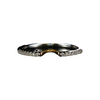 Natural 1CTW Diamond Wedding Ring Set with Two-Tone 18K Gold