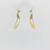 Natural 0.20 CTW Diamond Earrings set in 14K Gold