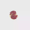Natural 3.77ctw Ruby Ring In 14kt Yellow Gold